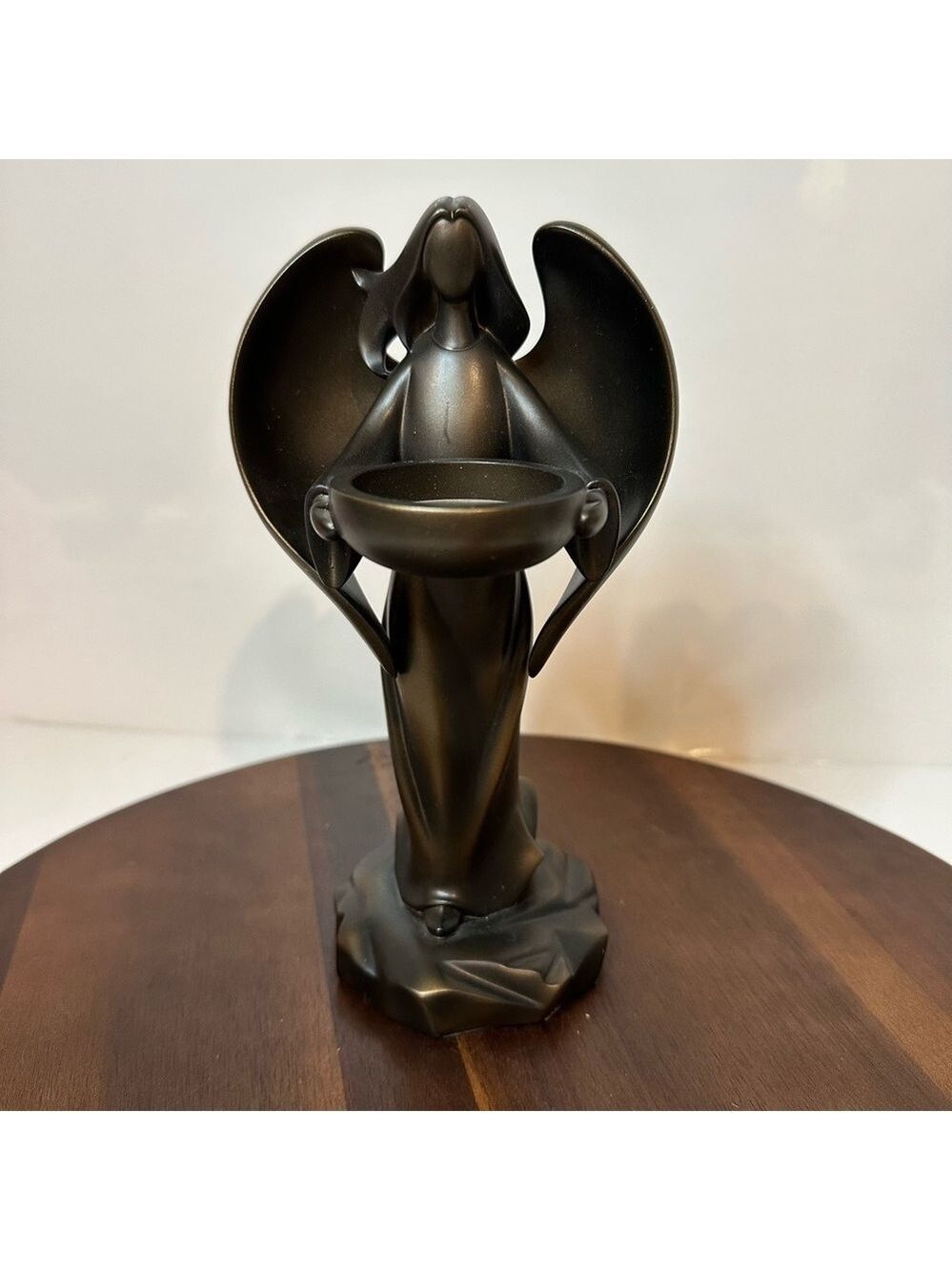 PartyLite Angel Tealight Holder Holy Night Angel – Bronze Finish